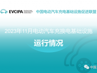 信息發(fā)布丨2023年11月全國電動(dòng)汽車充換電基礎(chǔ)設(shè)施運(yùn)行情況